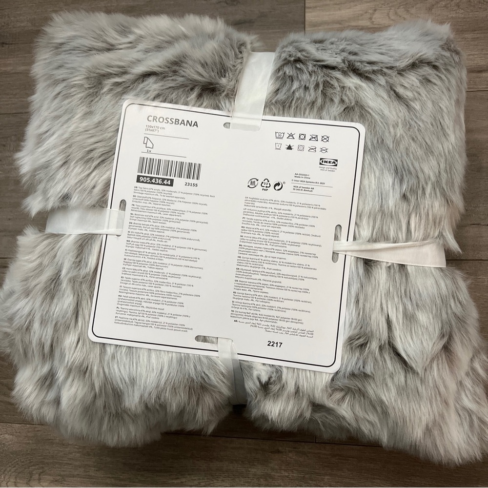 Throw blanket. Ikea
